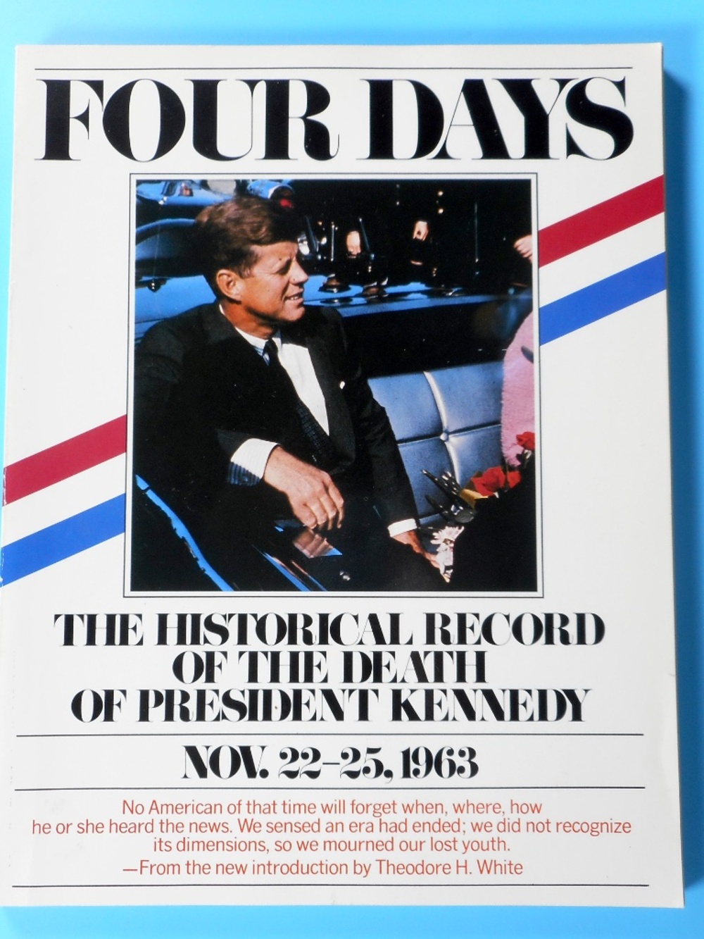 Four Days Historical Record Death US President John Kennedy JFK Softcover Photos